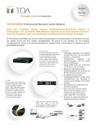 NX-300W Audio Network Adapter